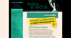 Desktop Screenshot of galenos.sk